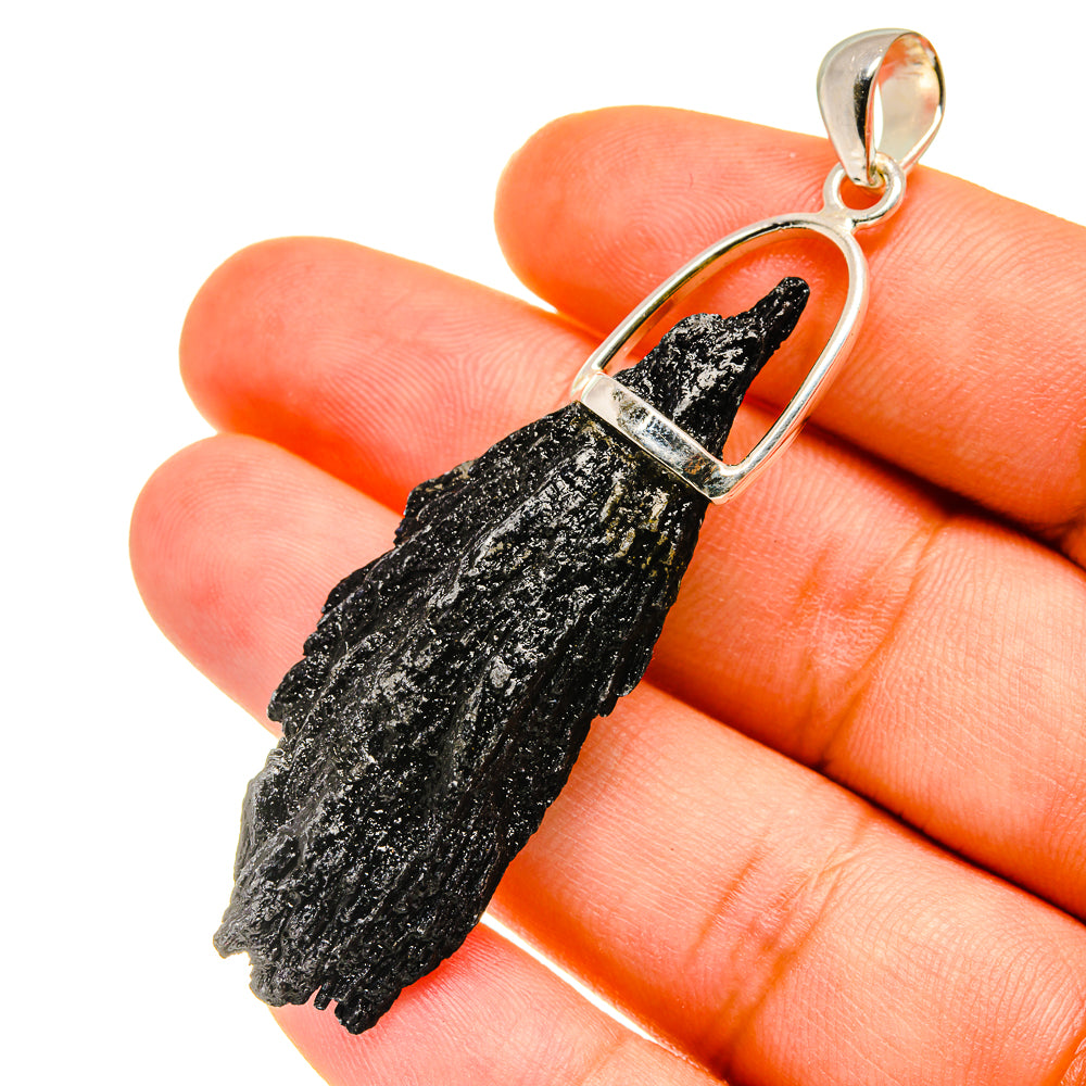 Tektite Pendants handcrafted by Ana Silver Co - PD5689
