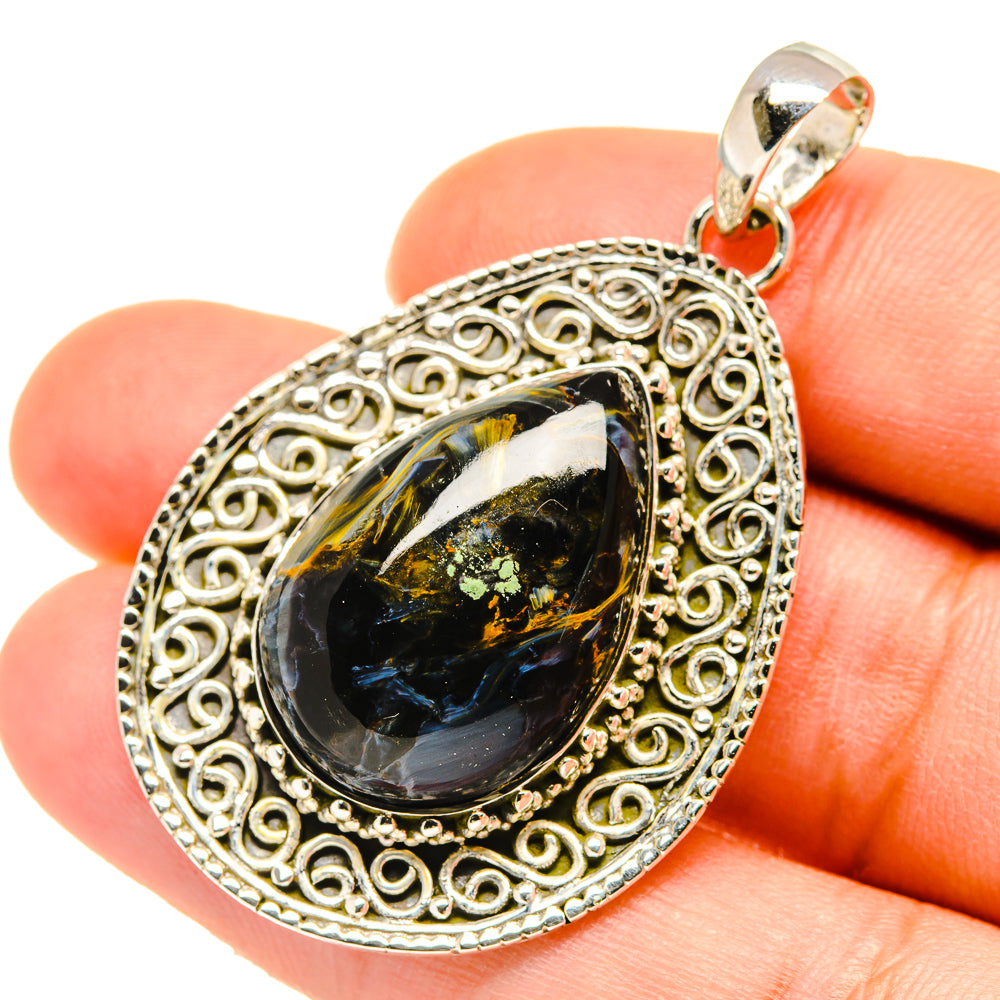 Pietersite Pendants handcrafted by Ana Silver Co - PD5695