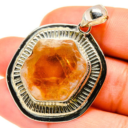 Citrine Pendants handcrafted by Ana Silver Co - PD5696