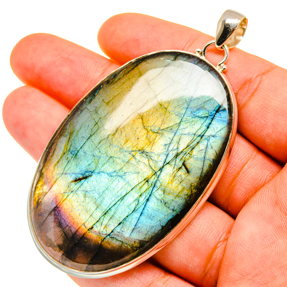Labradorite Pendants handcrafted by Ana Silver Co - PD5719