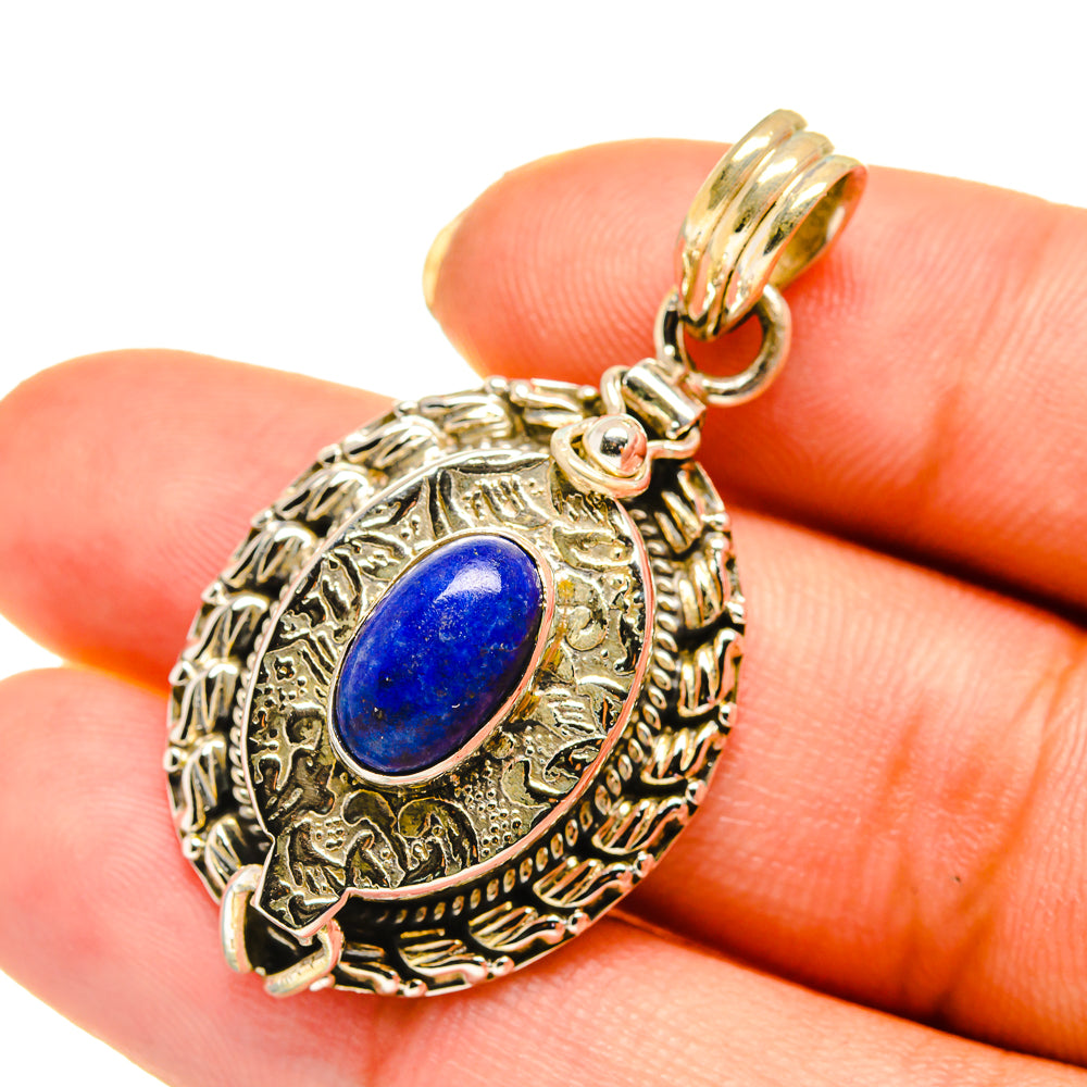 Lapis Lazuli Pendants handcrafted by Ana Silver Co - PD5721