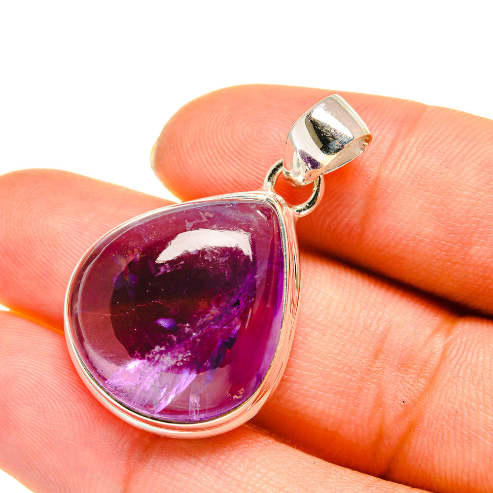 Amethyst Pendants handcrafted by Ana Silver Co - PD5731
