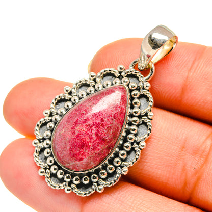 Thulite Pendants handcrafted by Ana Silver Co - PD5739