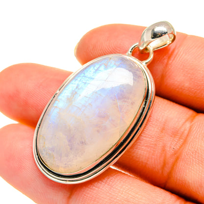 Rainbow Moonstone Pendants handcrafted by Ana Silver Co - PD5741