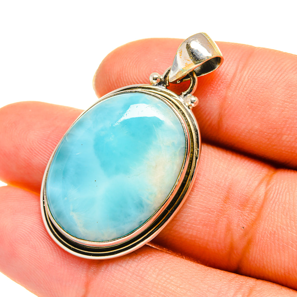 Larimar Pendants handcrafted by Ana Silver Co - PD5742