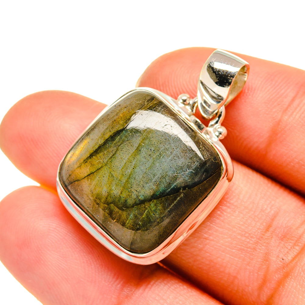 Labradorite Pendants handcrafted by Ana Silver Co - PD5756