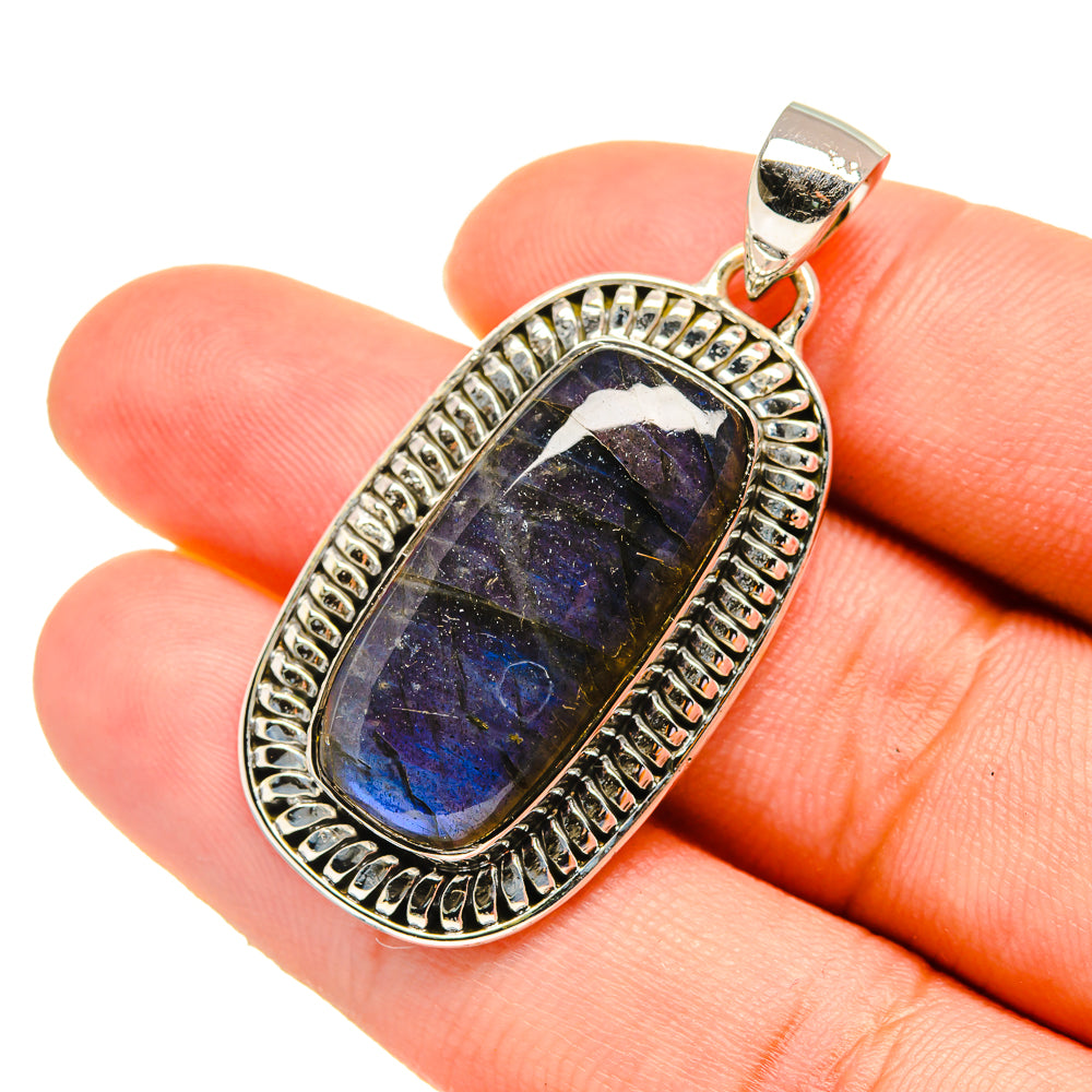 Labradorite Pendants handcrafted by Ana Silver Co - PD5778