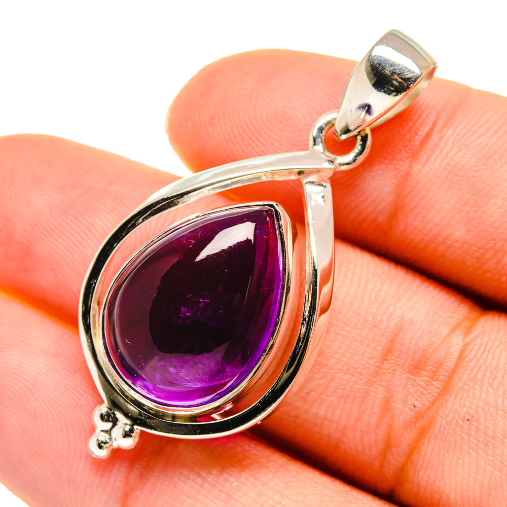 Amethyst Pendants handcrafted by Ana Silver Co - PD5779