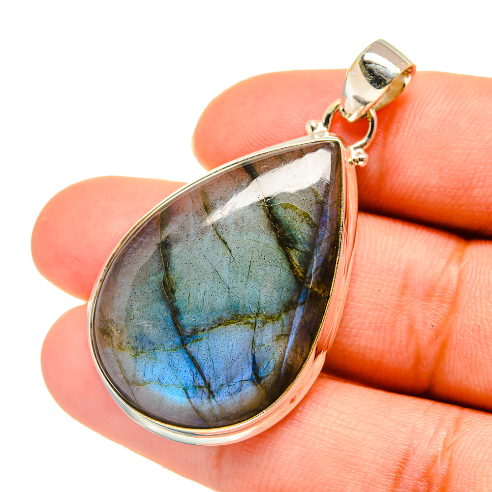 Labradorite Pendants handcrafted by Ana Silver Co - PD5792