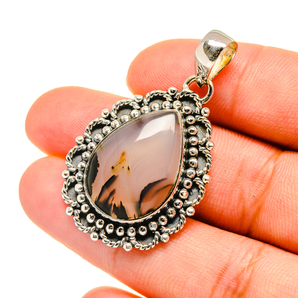 Montana Agate Pendants handcrafted by Ana Silver Co - PD5796
