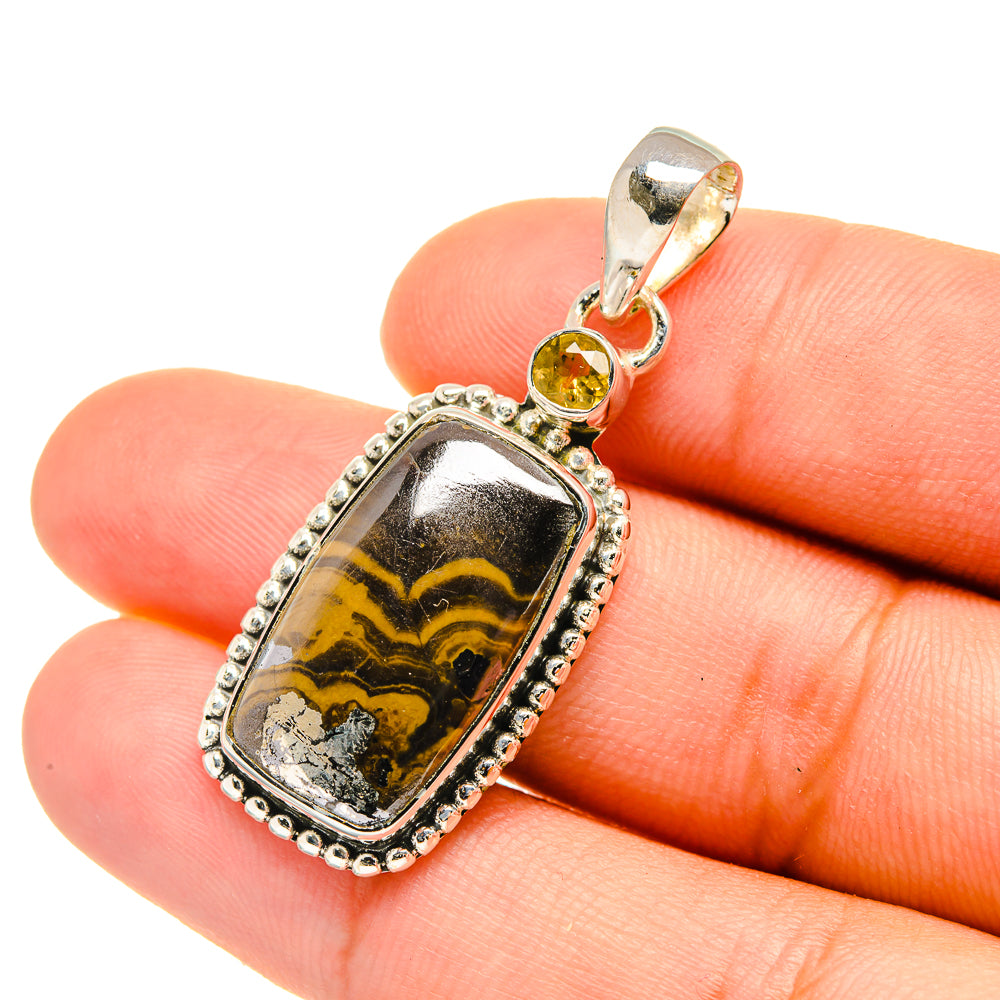 Schalenblende Pendants handcrafted by Ana Silver Co - PD5800