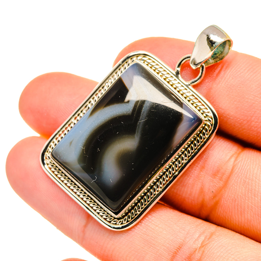 Montana Agate Pendants handcrafted by Ana Silver Co - PD5813