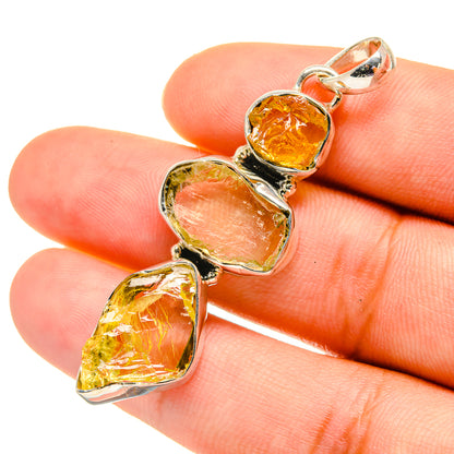 Citrine Pendants handcrafted by Ana Silver Co - PD5817
