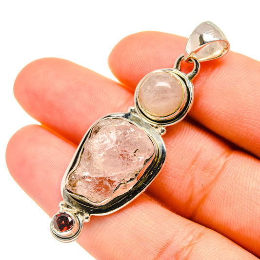 Kunzite Pendants handcrafted by Ana Silver Co - PD5821