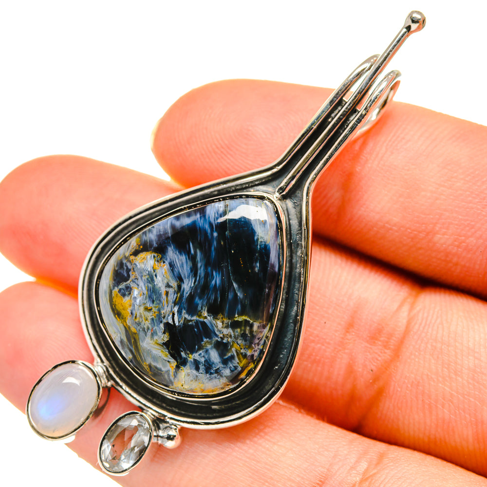 Pietersite Pendants handcrafted by Ana Silver Co - PD5825