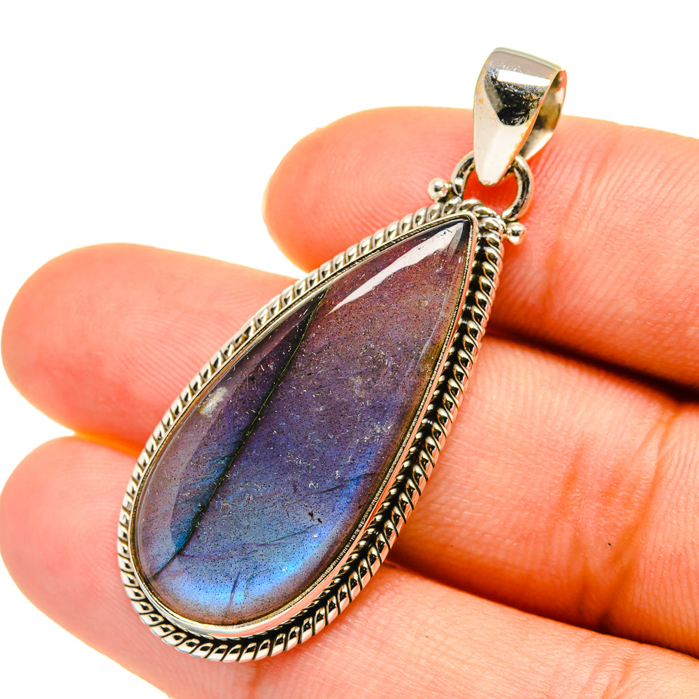 Labradorite Pendants handcrafted by Ana Silver Co - PD5838