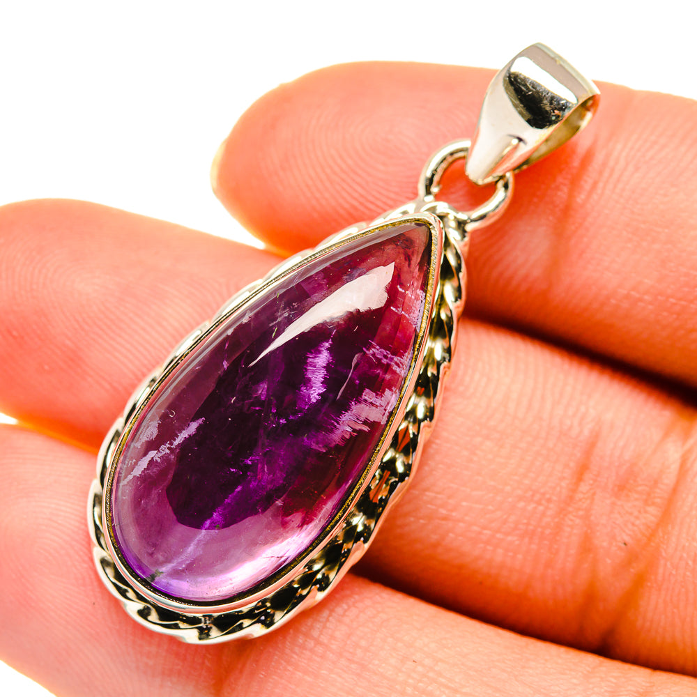 Amethyst Pendants handcrafted by Ana Silver Co - PD5841