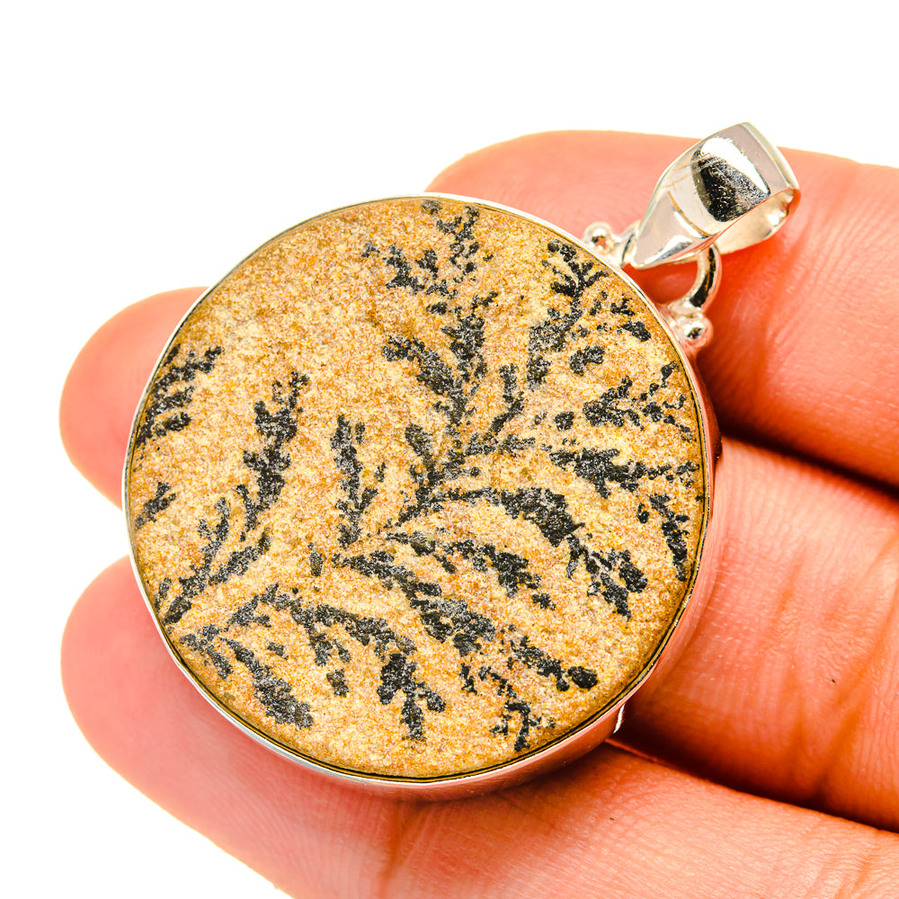 Germany Psilomelane Dendrite Pendants handcrafted by Ana Silver Co - PD5847