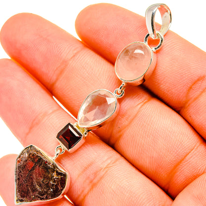Garnet Pendants handcrafted by Ana Silver Co - PD5863