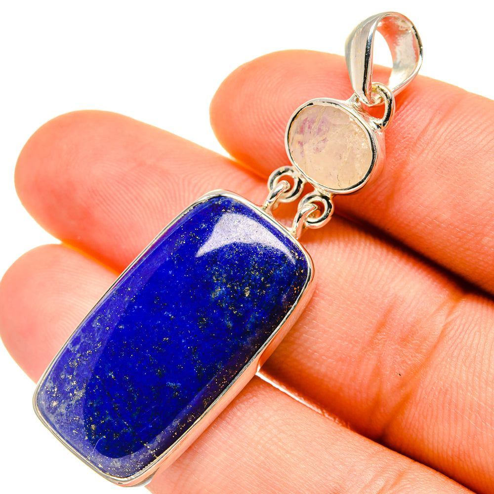Lapis Lazuli Pendants handcrafted by Ana Silver Co - PD5865