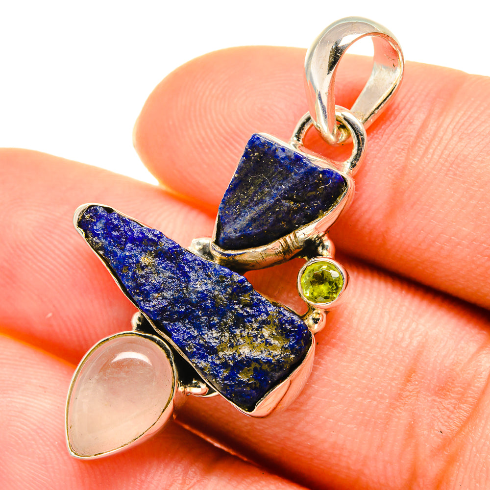 Lapis Lazuli Pendants handcrafted by Ana Silver Co - PD5875