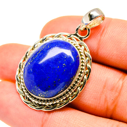 Lapis Lazuli Pendants handcrafted by Ana Silver Co - PD5879