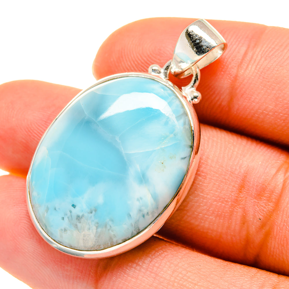 Larimar Pendants handcrafted by Ana Silver Co - PD5884