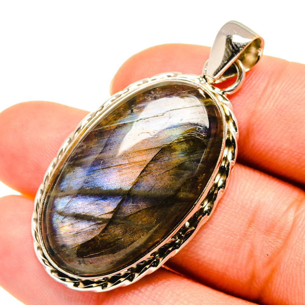 Labradorite Pendants handcrafted by Ana Silver Co - PD5888