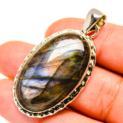 Labradorite Pendants handcrafted by Ana Silver Co - PD5888