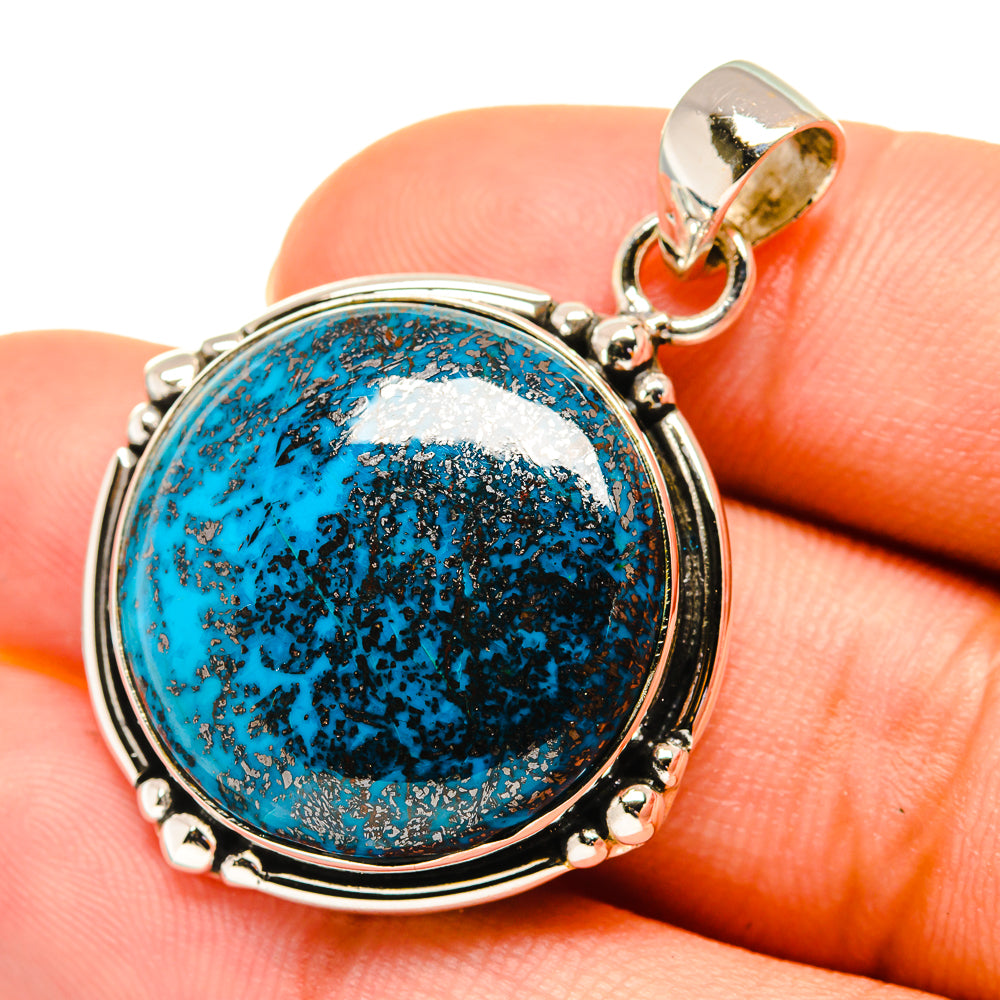 Shattuckite Pendants handcrafted by Ana Silver Co - PD5889