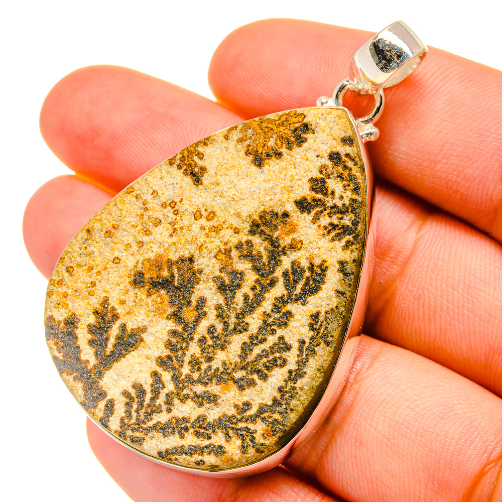 Germany Psilomelane Dendrite Pendants handcrafted by Ana Silver Co - PD5903