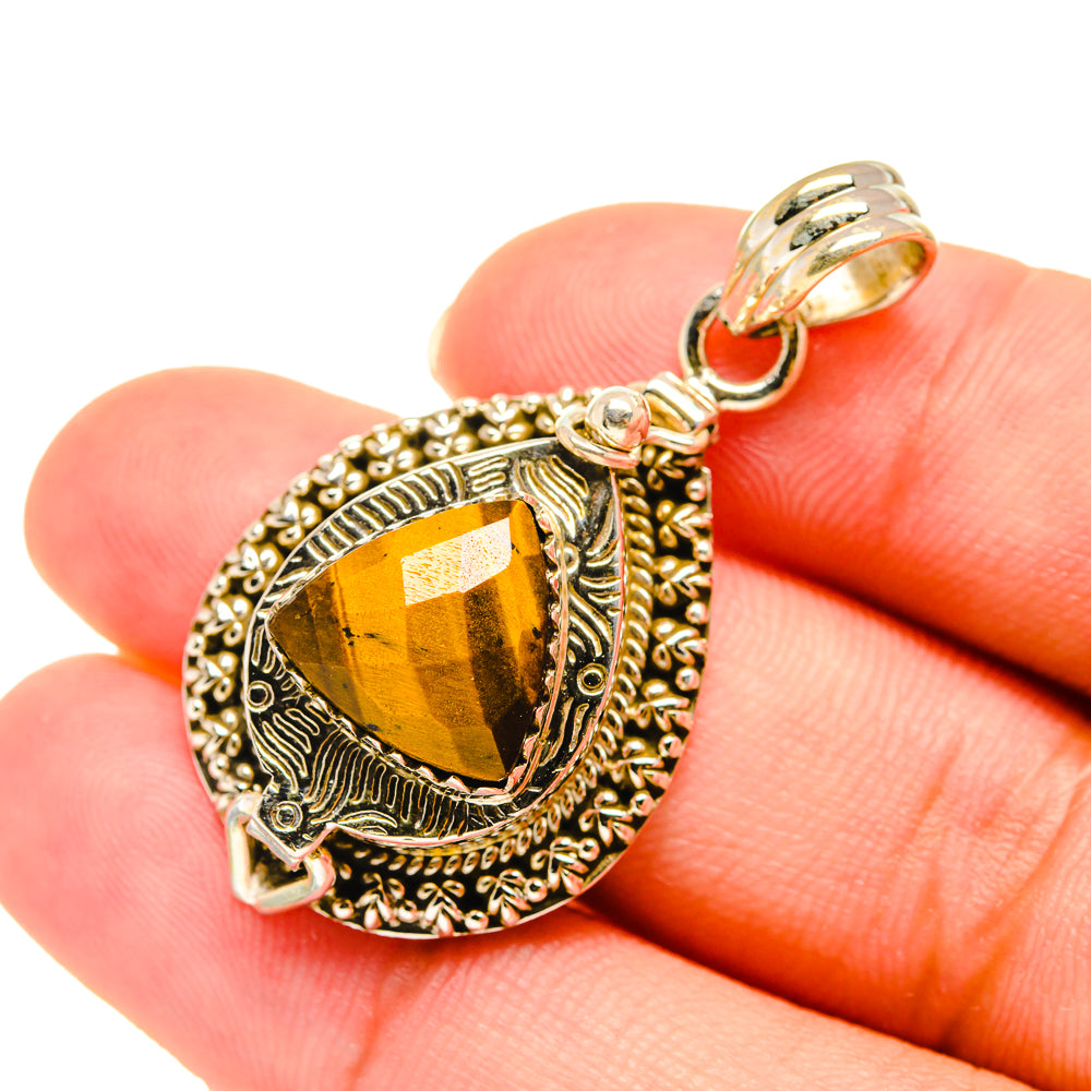Tiger Eye Pendants handcrafted by Ana Silver Co - PD5906