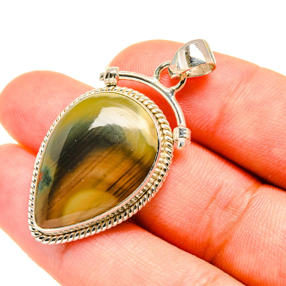 Willow Creek Jasper Pendants handcrafted by Ana Silver Co - PD5916
