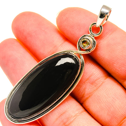 Black Onyx Pendants handcrafted by Ana Silver Co - PD5927