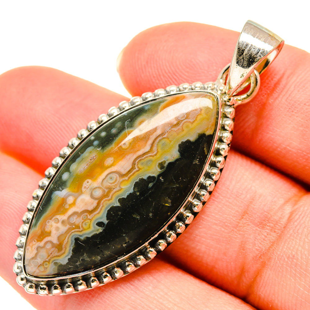 Ocean Jasper Pendants handcrafted by Ana Silver Co - PD5939