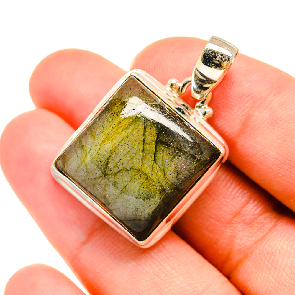 Labradorite Pendants handcrafted by Ana Silver Co - PD5950