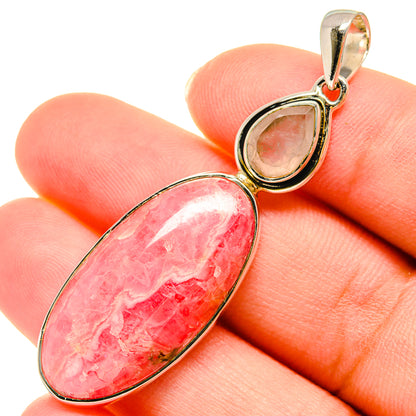 Rhodochrosite Pendants handcrafted by Ana Silver Co - PD5963