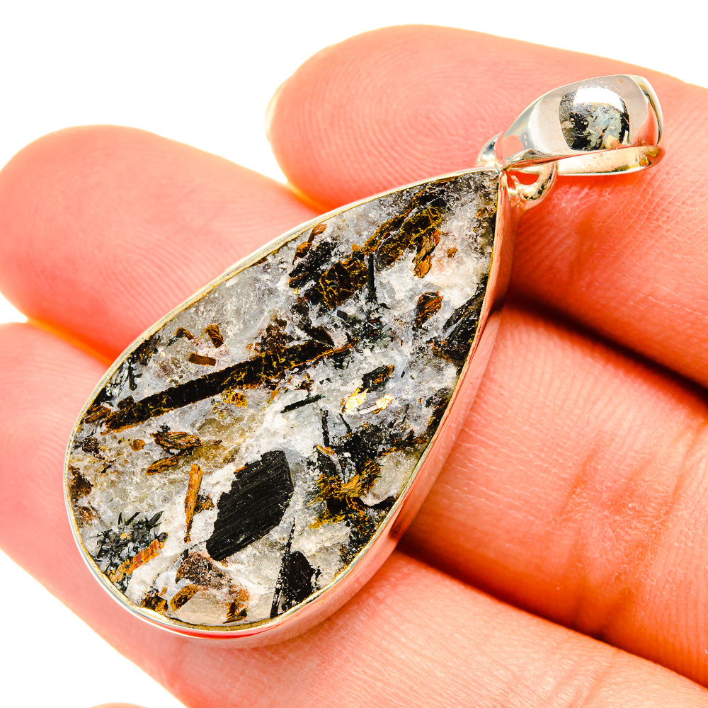 Astrophyllite Pendants handcrafted by Ana Silver Co - PD5968