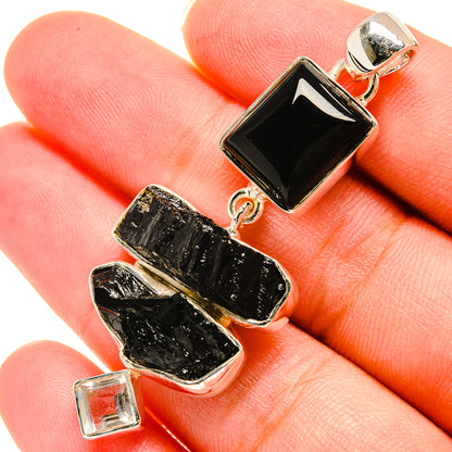 Black Onyx Pendants handcrafted by Ana Silver Co - PD5970