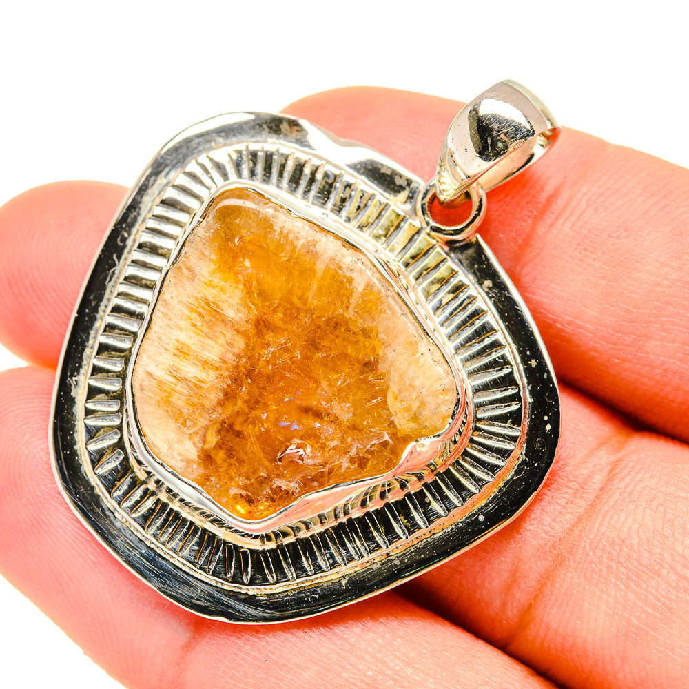 Citrine Pendants handcrafted by Ana Silver Co - PD5980