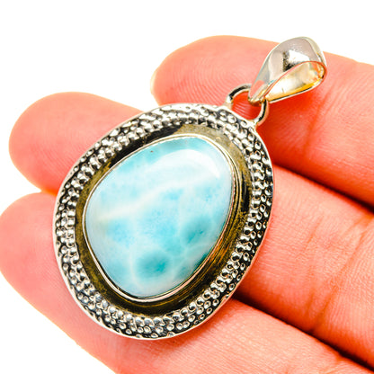 Larimar Pendants handcrafted by Ana Silver Co - PD5984