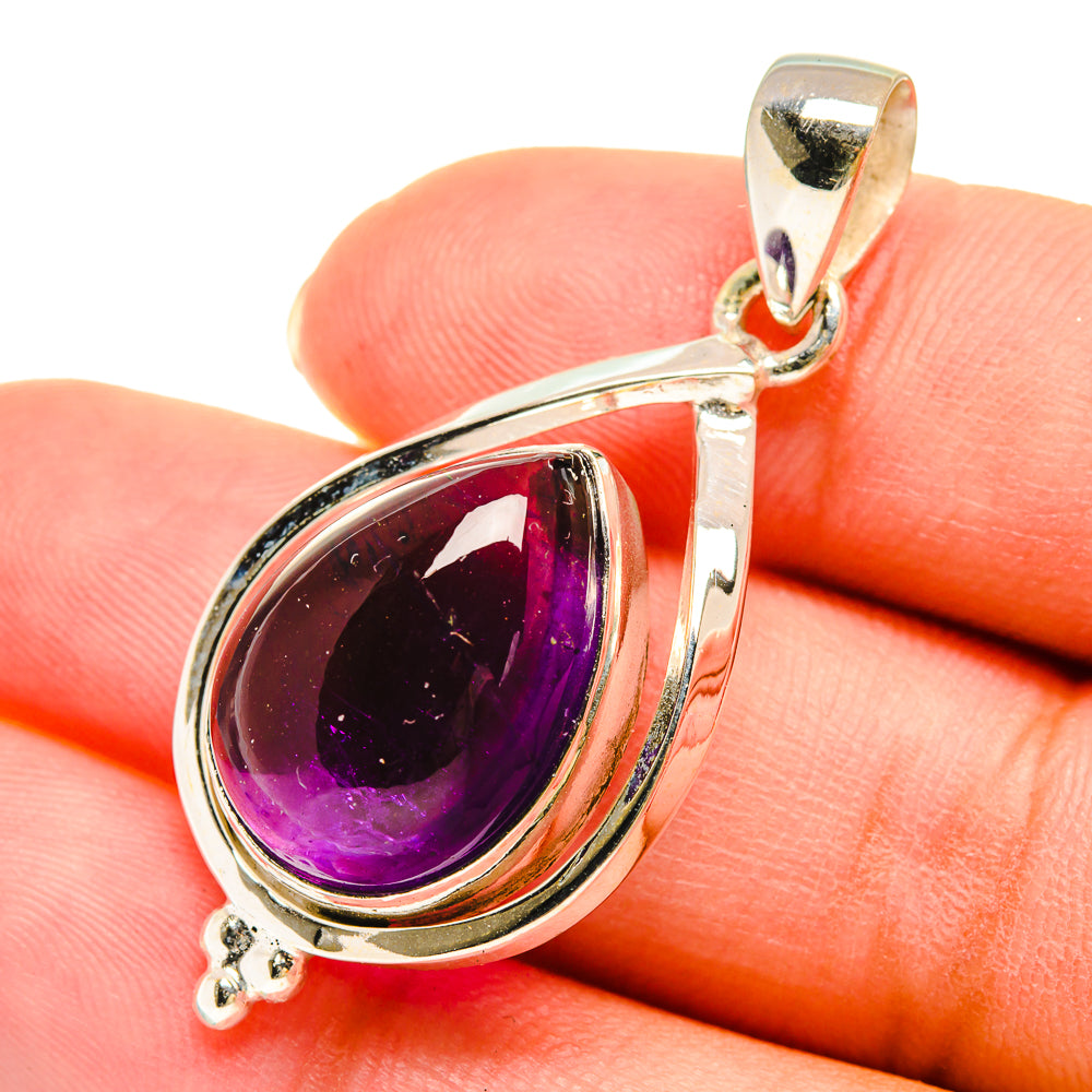 Amethyst Pendants handcrafted by Ana Silver Co - PD6012