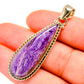 Charoite Pendants handcrafted by Ana Silver Co - PD6017