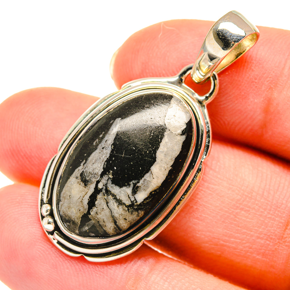 Pinolith Jasper Pendants handcrafted by Ana Silver Co - PD6021