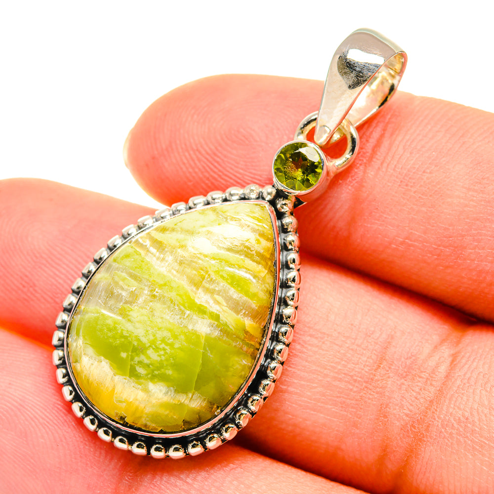 Rainforest Opal Pendants handcrafted by Ana Silver Co - PD6024