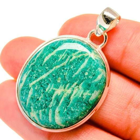 Amazonite Pendants handcrafted by Ana Silver Co - PD6025