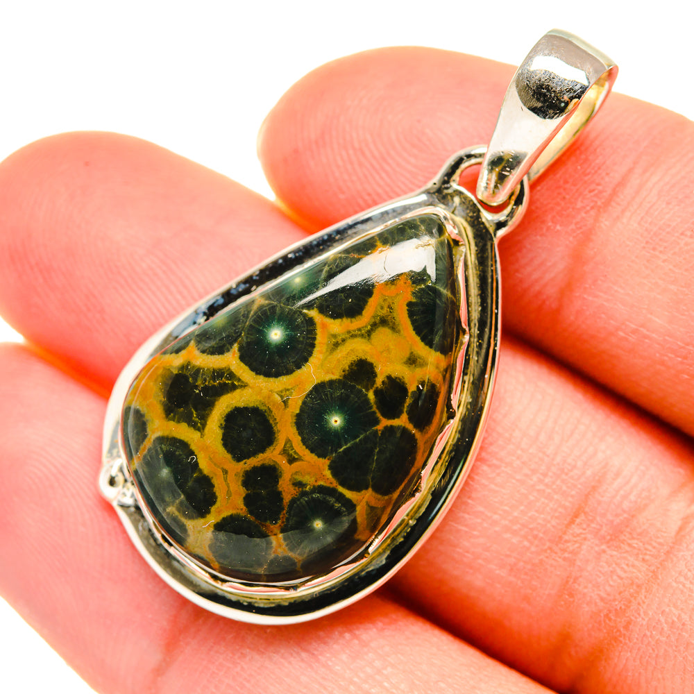 Ocean Jasper Pendants handcrafted by Ana Silver Co - PD6027