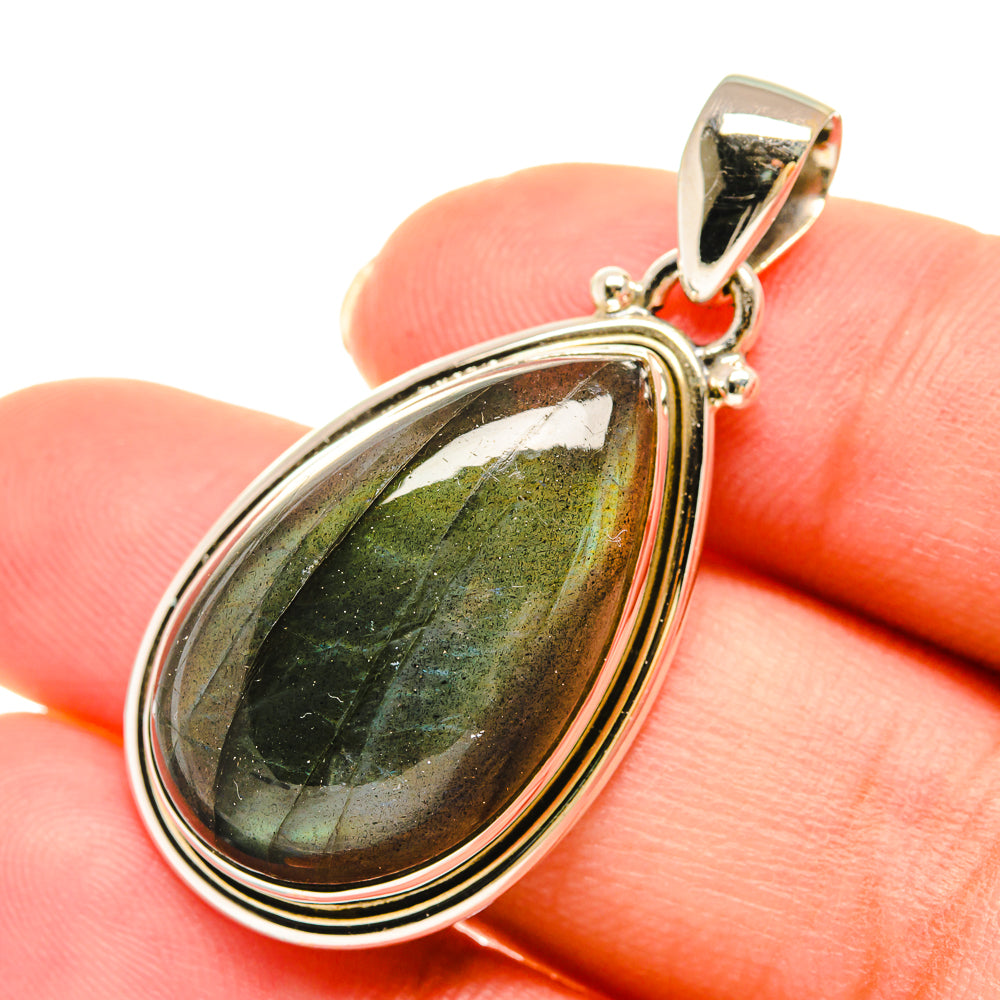 Labradorite Pendants handcrafted by Ana Silver Co - PD6054