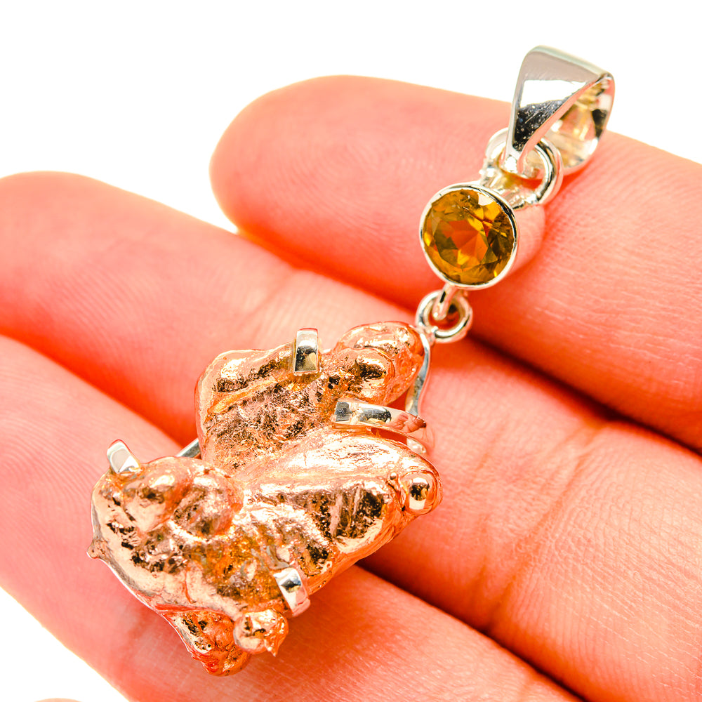 Splash Copper Pendants handcrafted by Ana Silver Co - PD6068