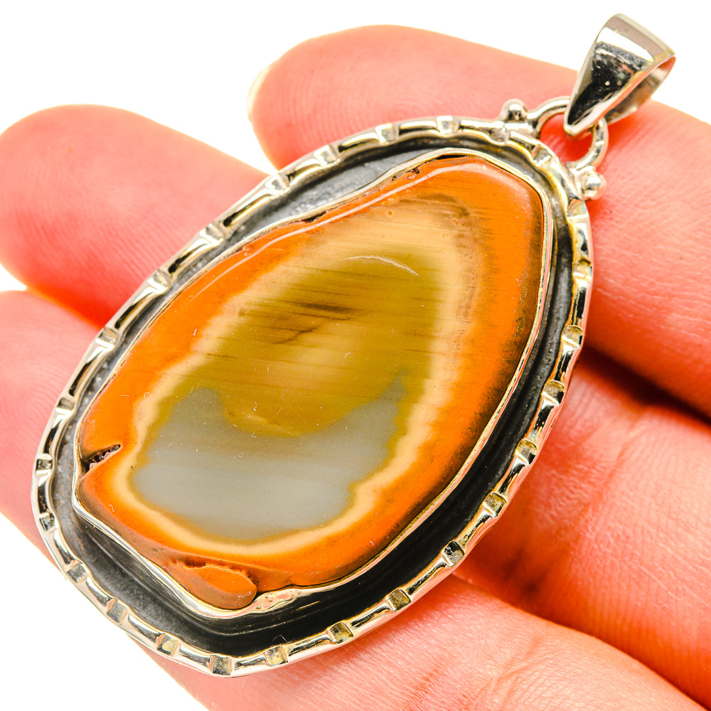 Willow Creek Jasper Pendants handcrafted by Ana Silver Co - PD6082
